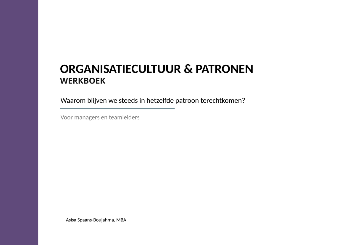 Waarom blijven we steeds in hetzelfde patroon terechtkomen?